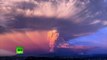 Apocalyptic TIMELAPSE: Ash & lightning - Massive Calbuco volcano eruption in Chile