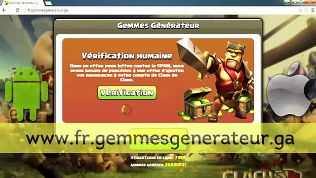 Comment Avoir Des Clash of Clans Triche Gemmes Illimité Mars 2015