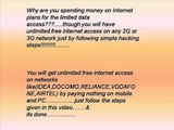 GET UNLIMITED FREE INTERNET ACCESS ON ANY NETWORK