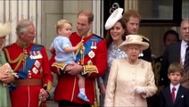 Prince George Makes His First Appearance On The Royal Balcony (FULL VIDEO)