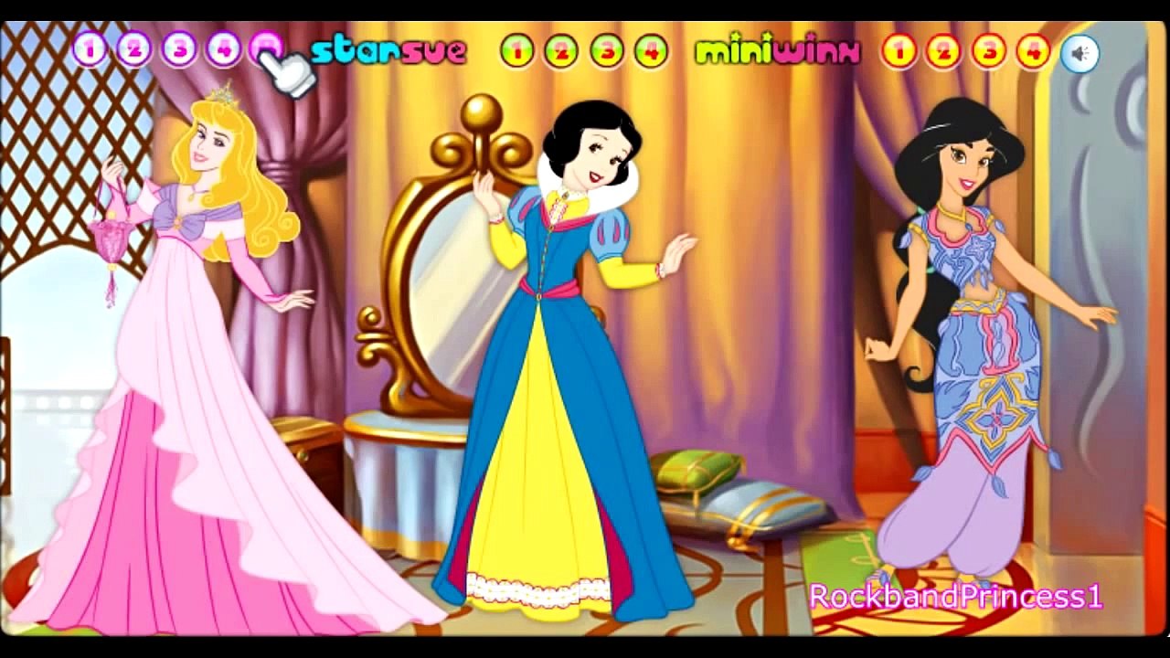 Disney Princess Online Dress Up Game Disney Princess Cartoon Game
