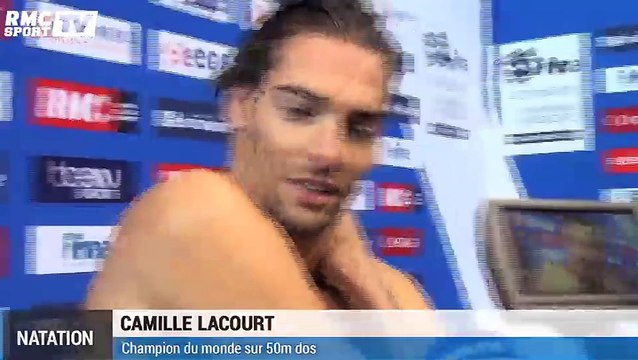 Natation / Coupe du Monde : Lacourt : C'est un plaisir de nager devant ce public français