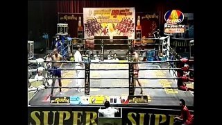 Khmer Boxing 2015, KO, Knockouts Fight, Noun sokheng vs Phal sophat