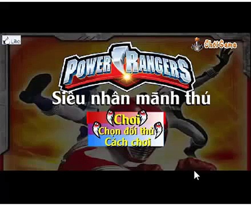 Game Siêu nhân mãnh thú