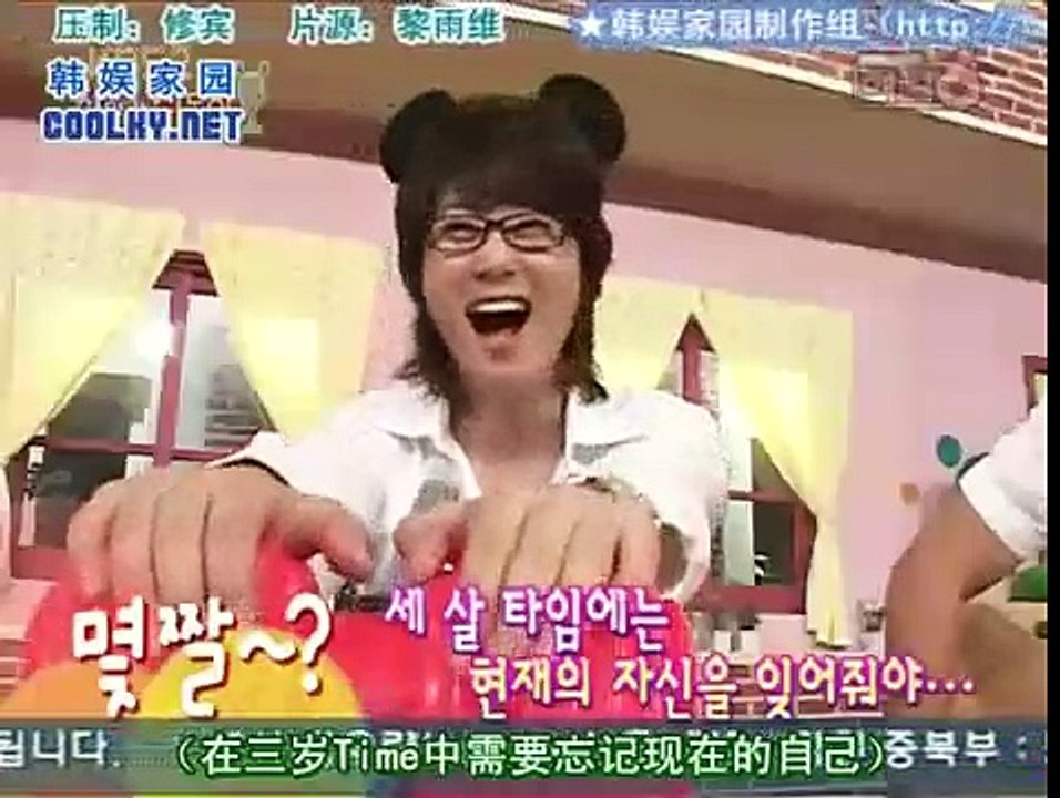 shinhwa girl6 act as three-year-old boys