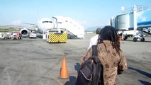 PNG   Port Moresby Airport Boarding Flight to Lae