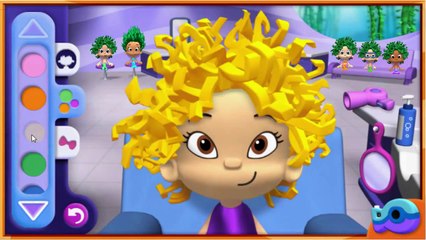 Nick jr Bubble Guppies Good Hair Day Cartoon Animation Game Play Walkthrough