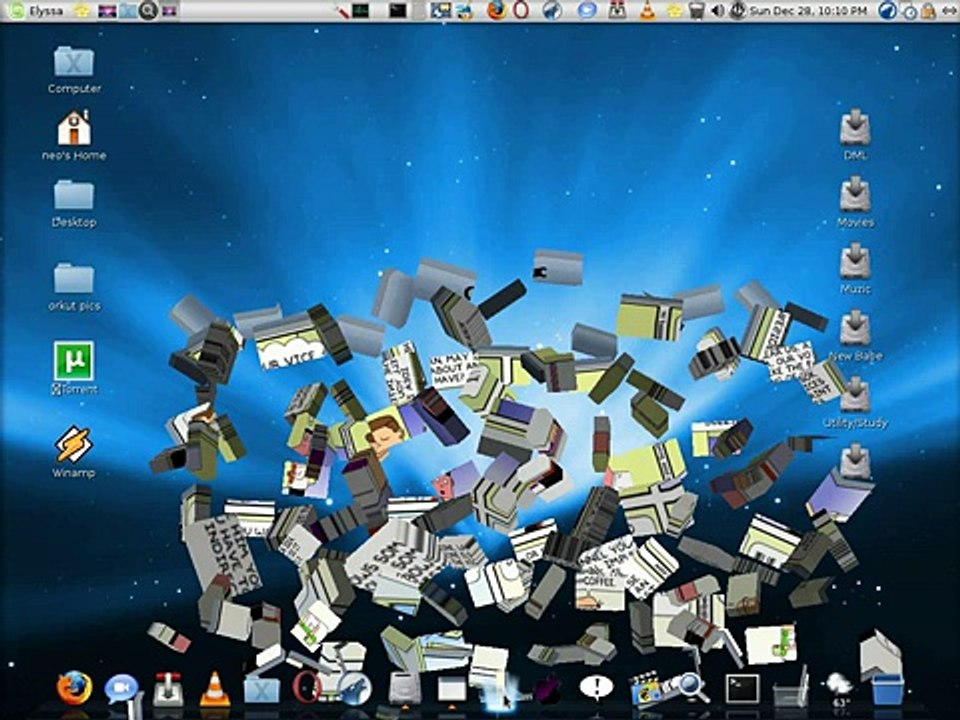 Mint Linux looks like MAC OS X