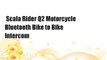 Scala Rider Q2 Motorcycle Bluetooth Bike to Bike Intercom