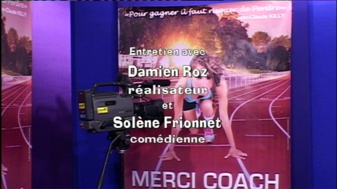 Interview télévisé sur le film MERCI COACH  1erpartie