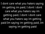 Nicki Minaj - Getting Paid Lyrics