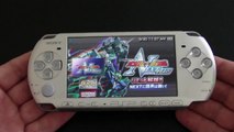 Custom Sony PSP 3000 Gundam Vs. Gundam PlayStation Portable