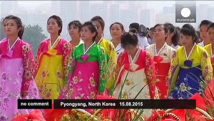 Marking the end of WWII in North Korea