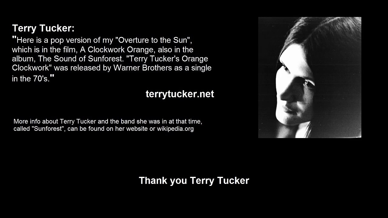 Terry Tucker's Orange Clockwork