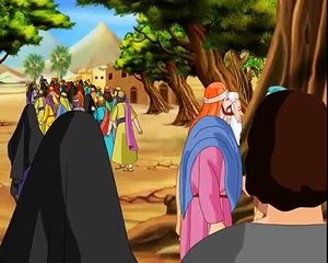 Bible stories for kids - Jesus heals the bleeding woman ( Spanish Cartoon Animation )