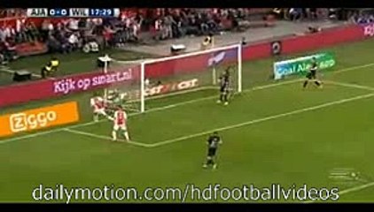 Arkadiusz Milik AmazingGoal - Ajax 1-0 Willem II - 15-08-2015