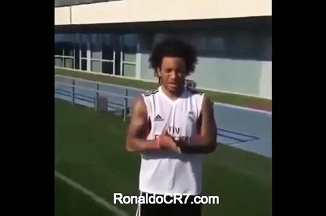 Marcelo and Cristiano Ronaldo Ice Bucket Challenge