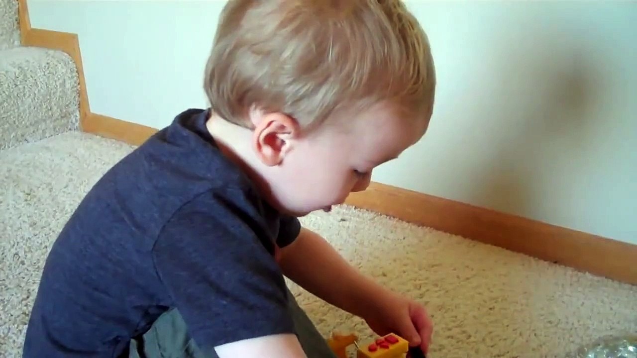 Evan singing Bulldozer Song - 10-1-11