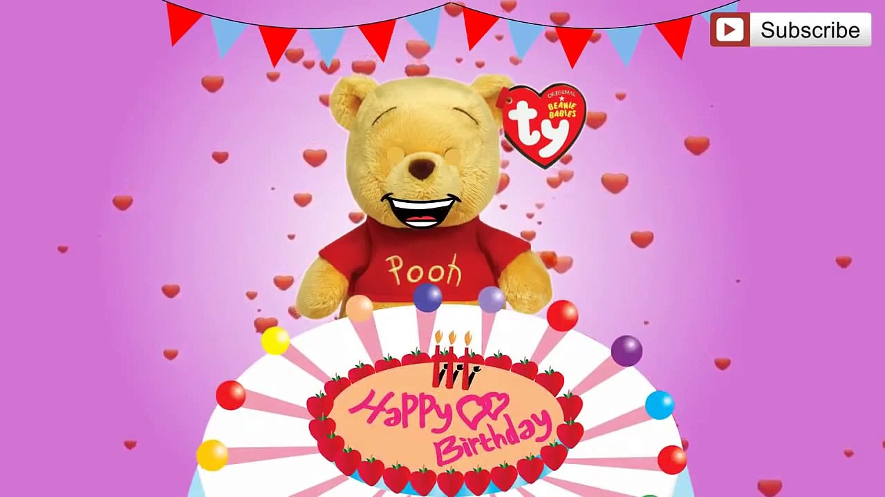 Happy Birthday Song Pooh Bear Nursery Rhymes Kids Songs & Children songs