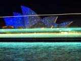 sydney opera house light show VIVID SYDNEY 2011