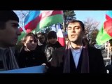 Protest action of Azeri youth against Euronews 3/4