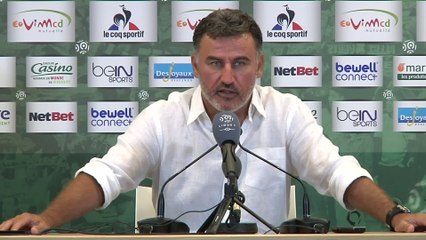Foot - L1 - ASSE : Galtier «Un scénario cruel»
