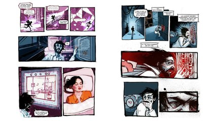 Portal 2 Lab Rat cartoon link