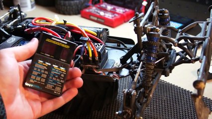 How to program a Hobbywing sct pro ESC using the LED program box