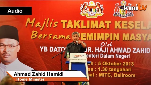 EXCLUSIVE: Zahid threatens to shut down media if they quote him