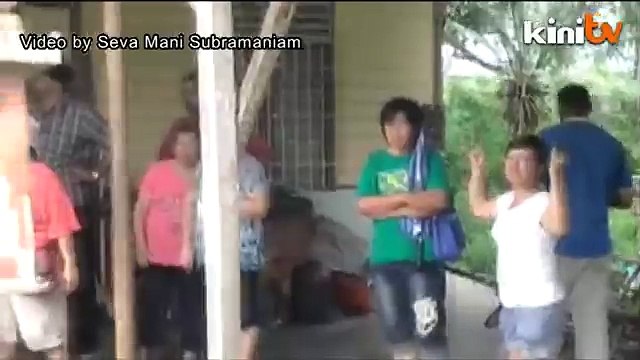 90 residents & activists protest against Kg Hakka Mantin demolition