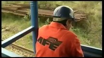 Mujica visitó las obras de reconstrucción del ferrocarril en Tacuarembó