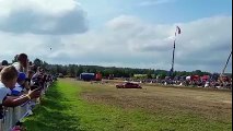 Runaway Monster Truck Tire Smashes Into Spectators