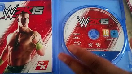 Déballage WWE 2k15 ps4 et The Evil Within ps3