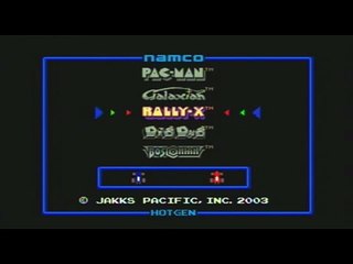 Namco TV Games Quick Playthrough- Pacman, Galaxian, RallyX, Dig Dug, and Bosconian