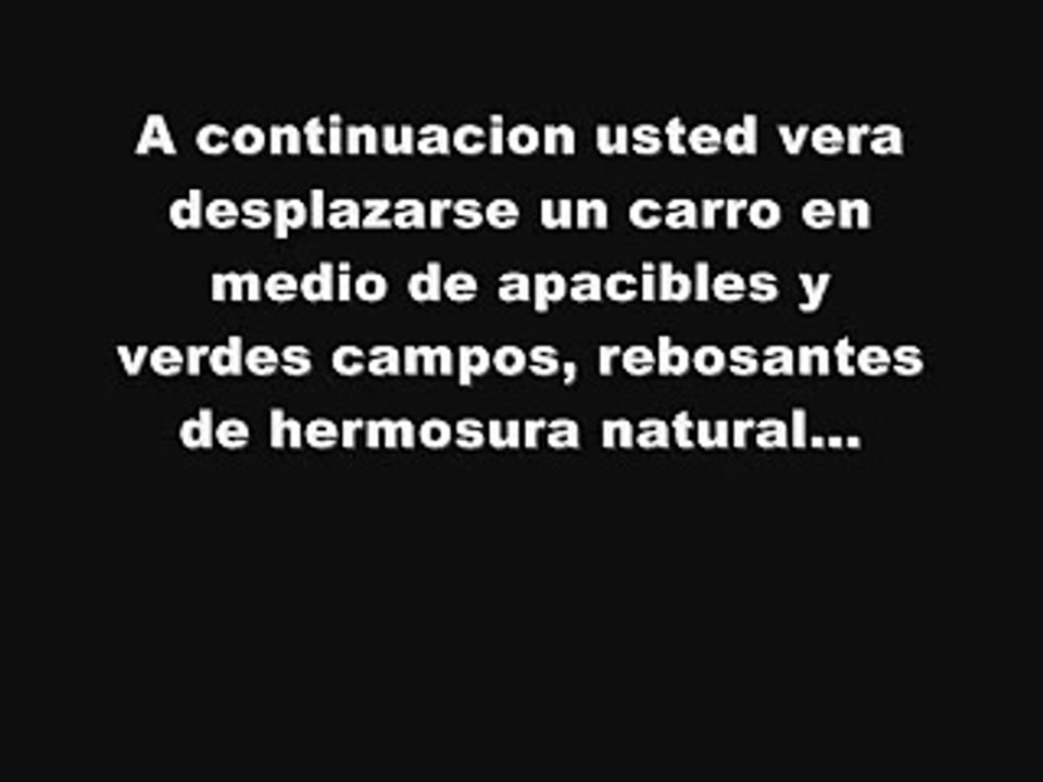 Susto en la carretera