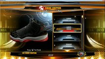 NBA 2K13 Shoe Creator Air Jordan XI Black Red Bred
