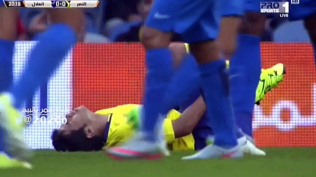 ماقدمه يحيى الشهري في المباراه ( النصر و الهلال ) كاس السوبر