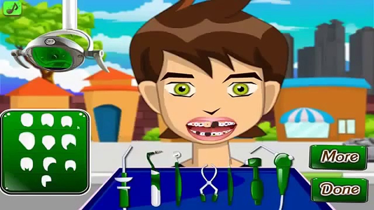 Ben 10 Cartoon Go Dentist Ben 10 Cartoon Game