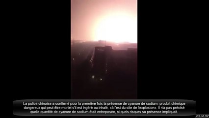 En Chine, le bilan des explosions chimiques s'alourdit