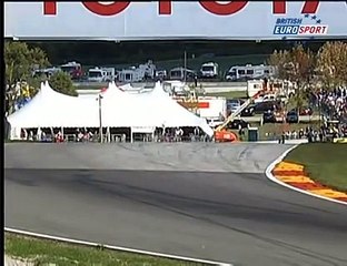 Champ Car Road America 2006 - Kathrine Legge horrific crash