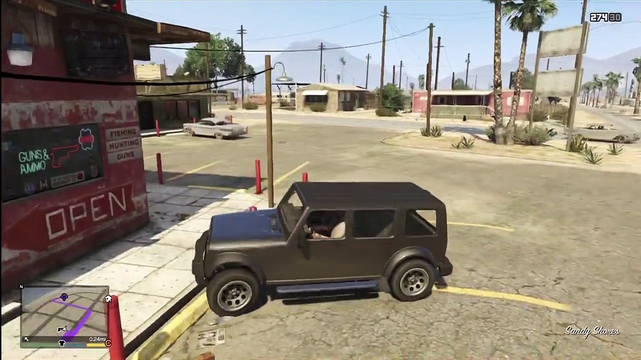 Let's Play GTA V Campaign Walkthrough Mission #23 - Target Practice