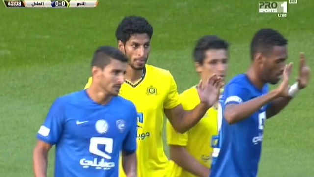 ماقدمه عبدالعزيز الجبرين في المباراه ( النصر و الهلال ) كاس السوبر