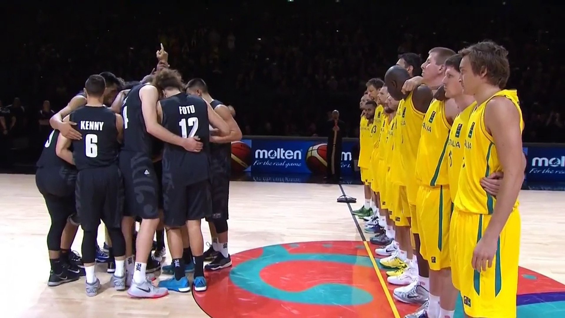 Basket : Haka des Tall Blacks (Nouvelle-Zélande VS Australie) - Vidéo  Dailymotion