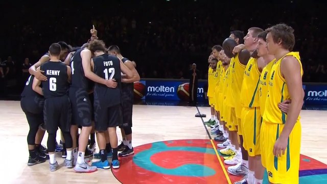 Basket : Haka des Tall Blacks (Nouvelle-Zélande VS Australie)