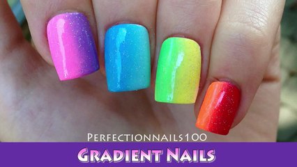 Nail Art Vertical Gradient Tutorial