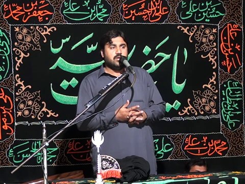 Zakir Mujahid Abbas Kangra - 20 Muharram 1436 ( 2014 ) - Choti Behk Hafizabad