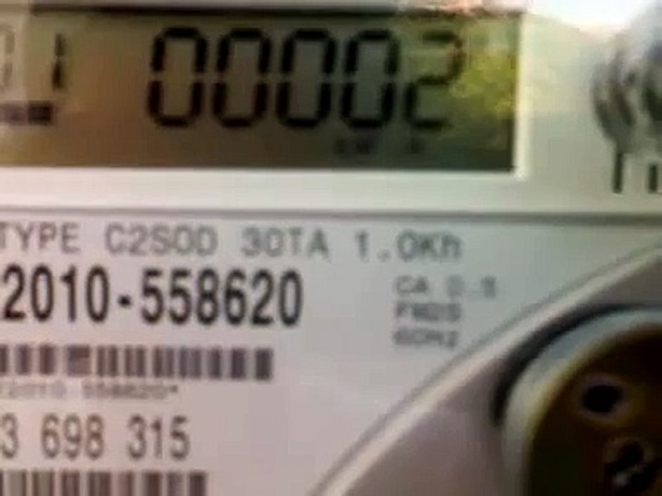 New Electric Meter