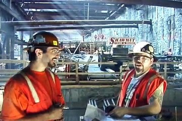 BOSTON LOCAL 7 IRONWORKERS WORKING ON THE BIG DIG 2001 ● Smokin Joe Productions™, JOE PRACTICE™,