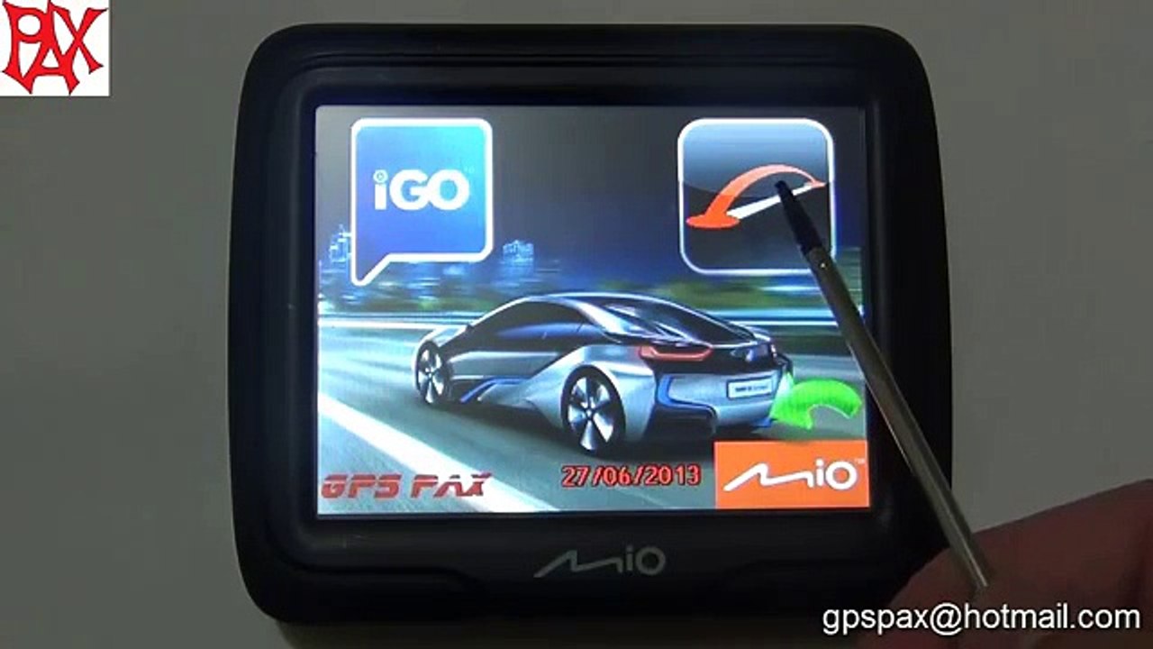 Gps Mio Moov M300 Instalar iGO + Destinator + Menu 2015