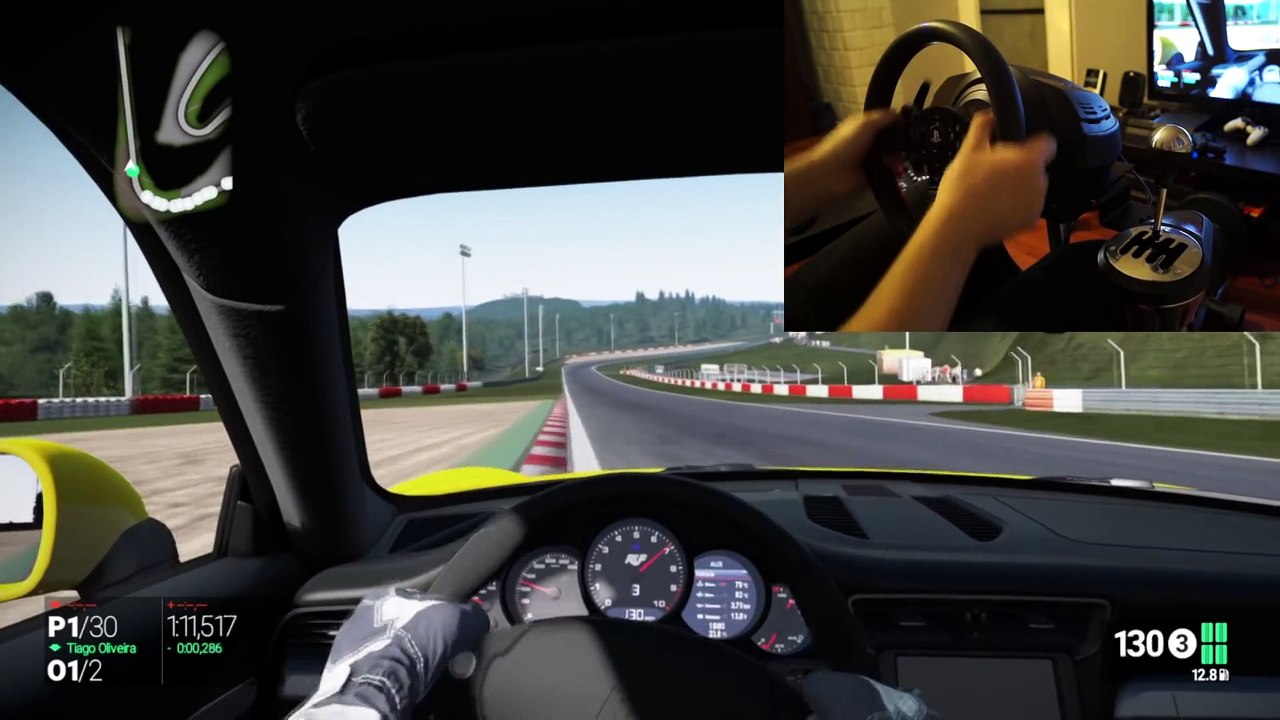 Project CARS - RUF RGT-8 on Nurburgring (T300RS + TH8A + G27) @ Playstation 4 Gameplay  Patch 1.4